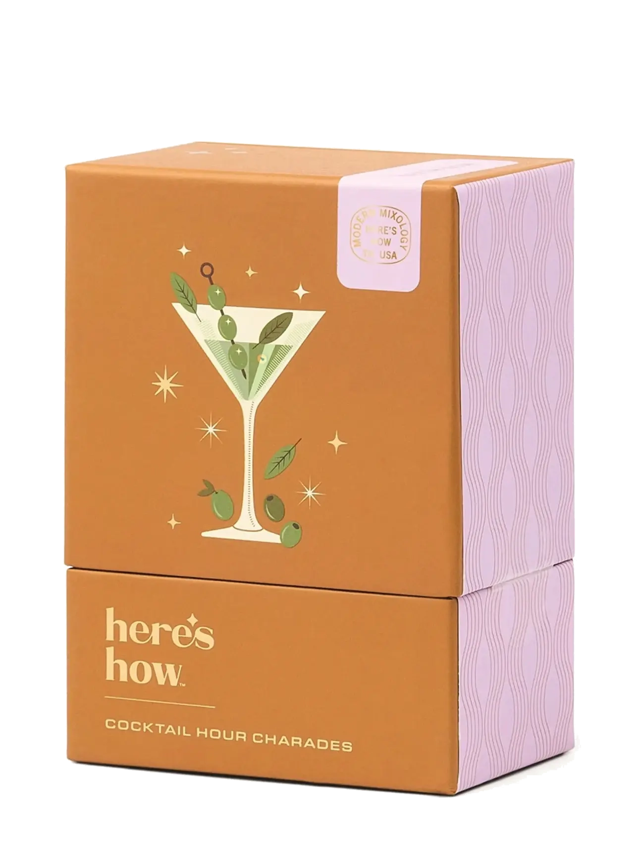 Here's How Charader Cocktail Hour Charades, One Size, Multi/patterned, Puslespil Og Spil > Spil, Unisex