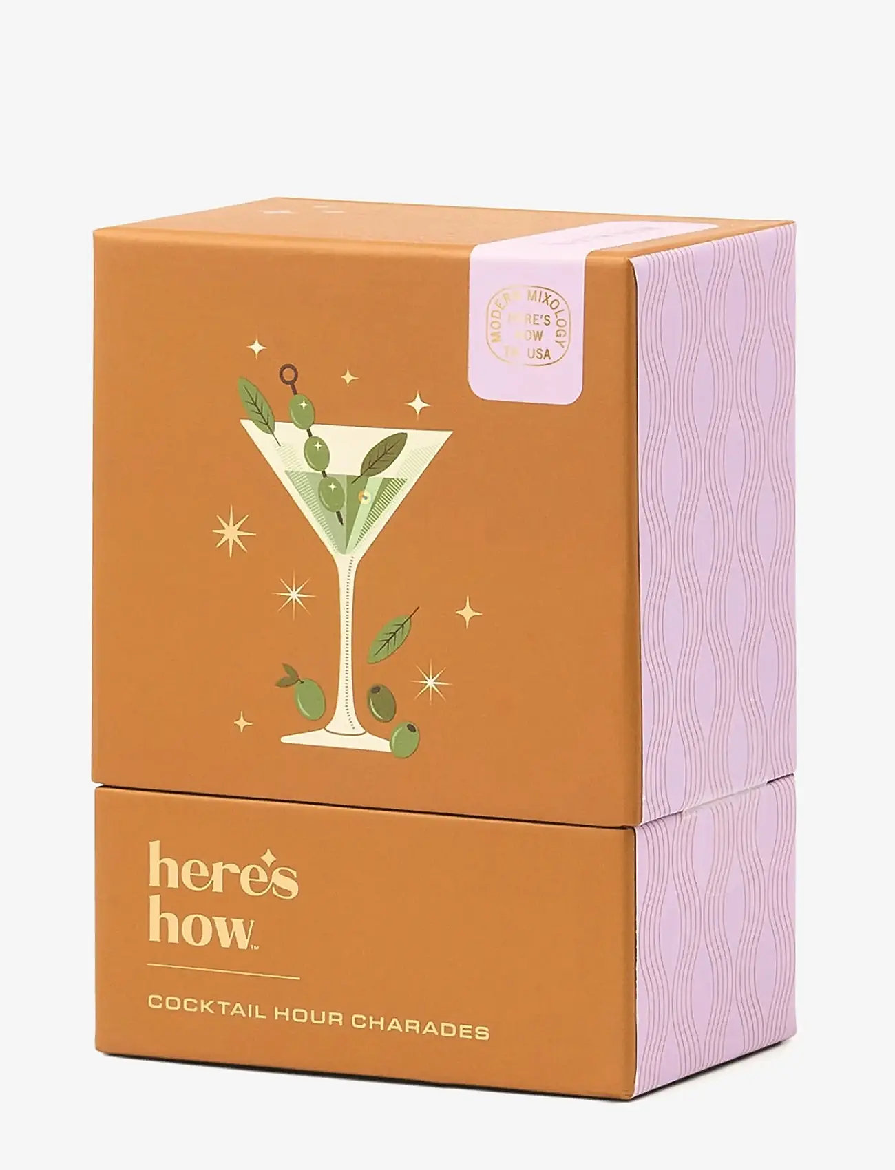 Here's How - Charader Cocktail Hour Charades - games & puzzles - multi-coloured - 0