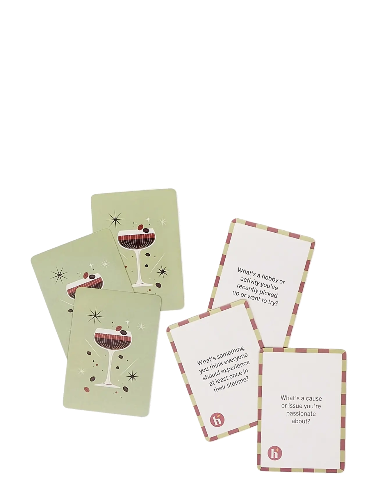 Here's How - Konversationskort Cocktail Hour - spiele - multi-coloured - 1
