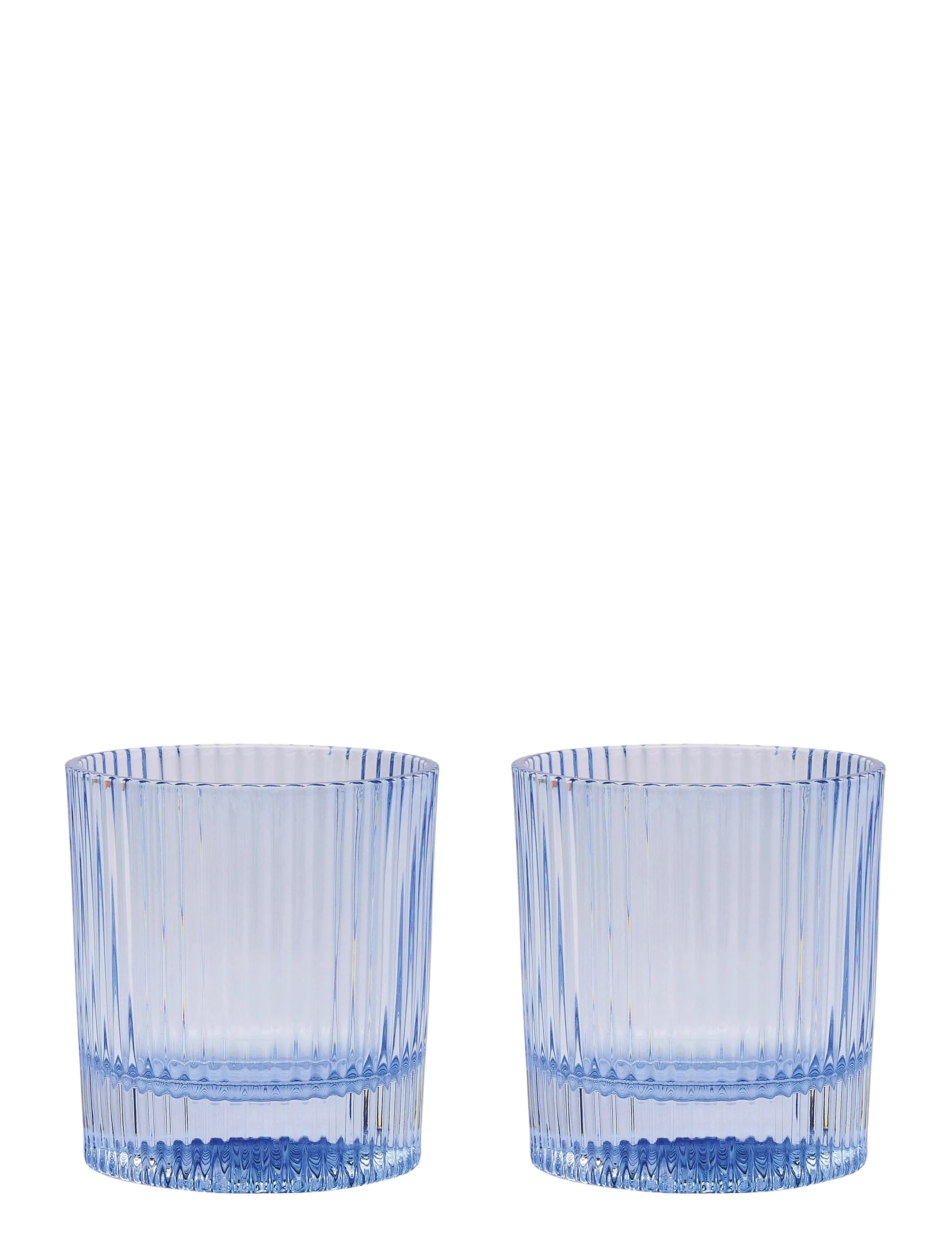 Here's How Glas Lowball The Scout - Set om 2- Blå - Glas - BLUE / blue