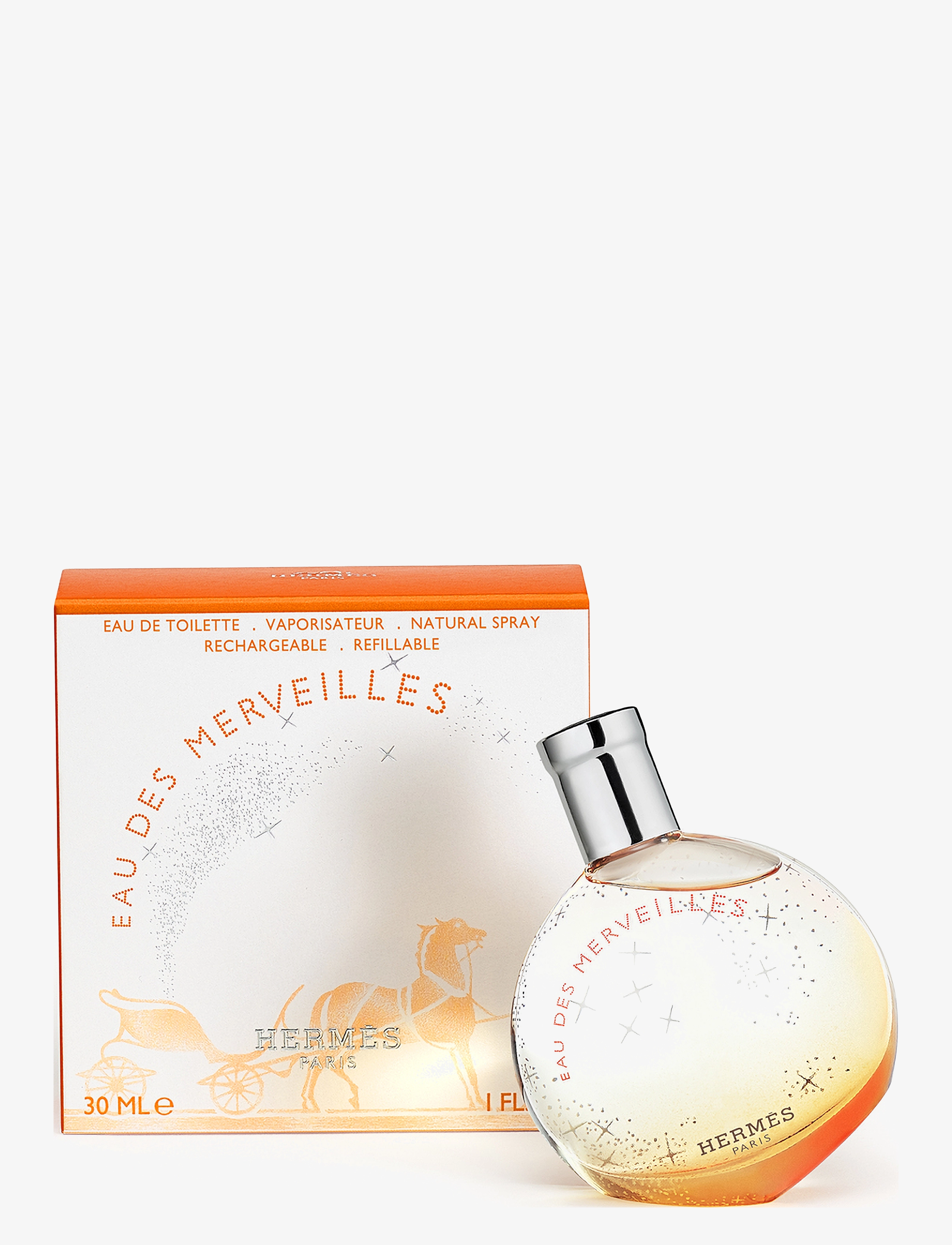 HERMÈS - Eau des Merveilles, Eau de Toilette - valmiina treffi-iltaan - clear - 1
