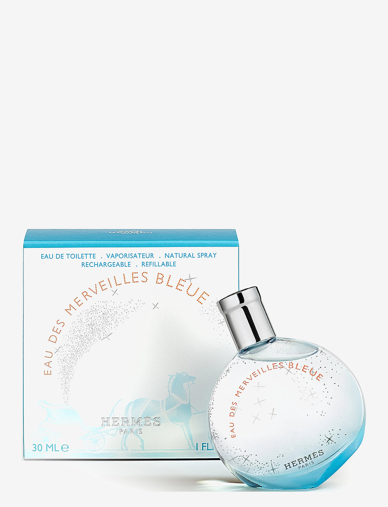 HERMÈS - Eau de Merveilles Bleue, Eau de Toilette - til hende  - clear - 1