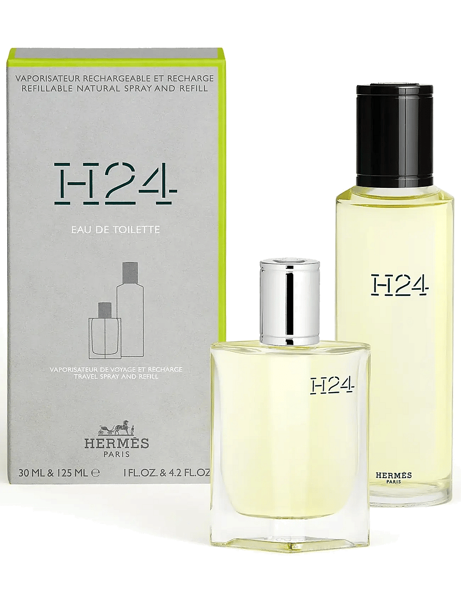 HERMÈS - H24, Eau de Toilette Refill Spray + Bottle Refill - till honom - clear - 0