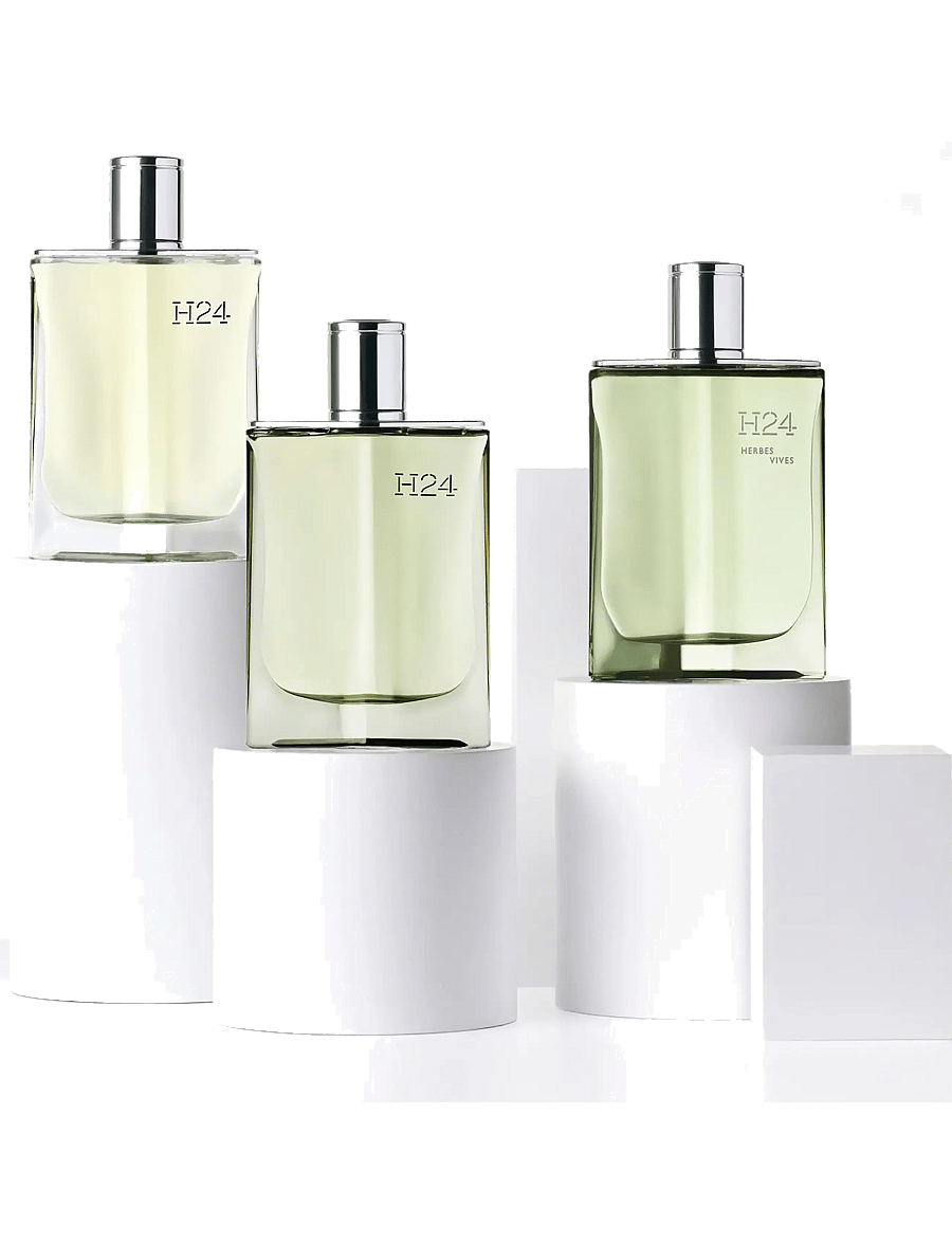 HERMÈS - H24, Eau de Toilette Refill Spray + Bottle Refill - till honom - clear - 3