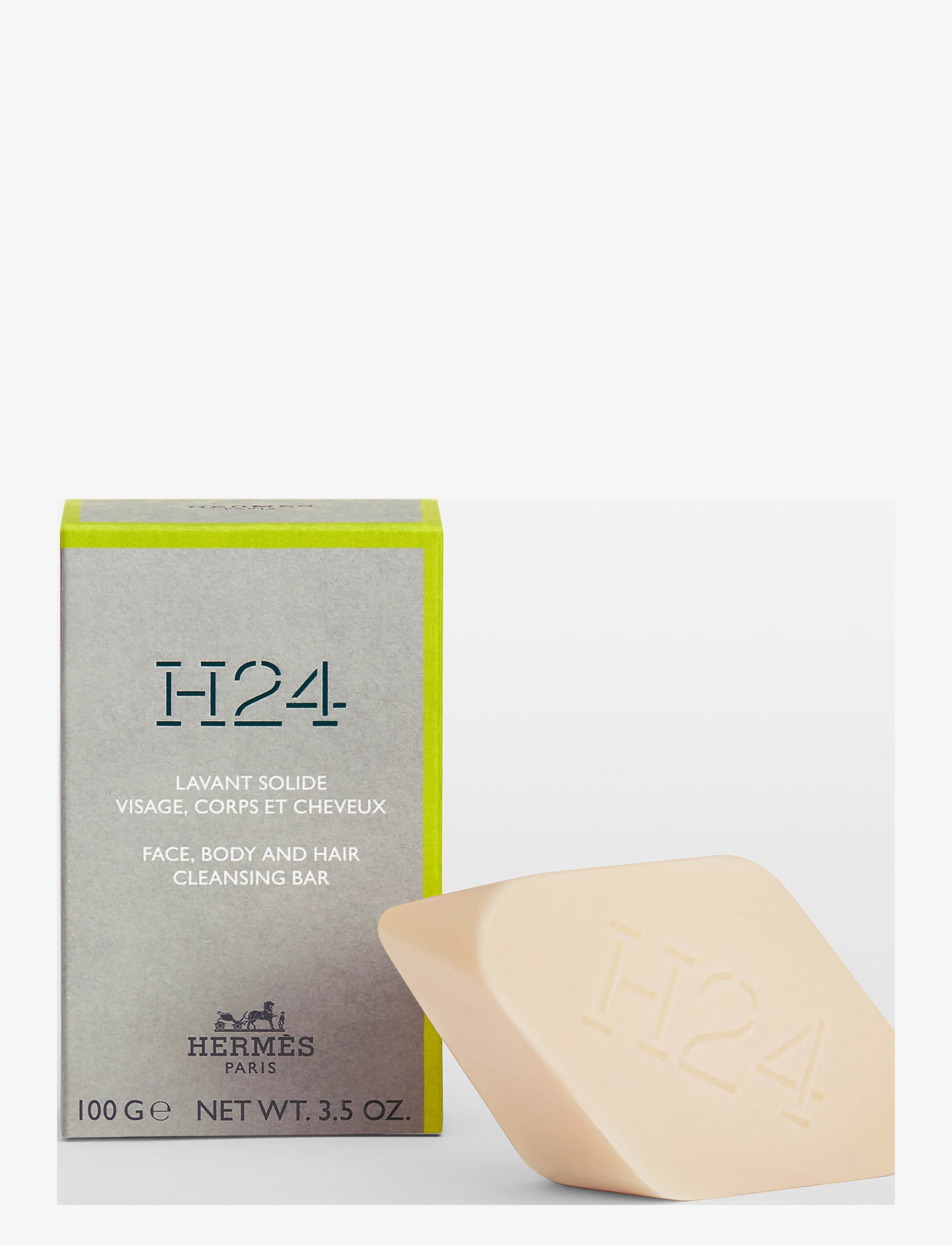 HERMÈS - H24 Face And Body Solid Cleanser 100 G - shower gels - clear - 2