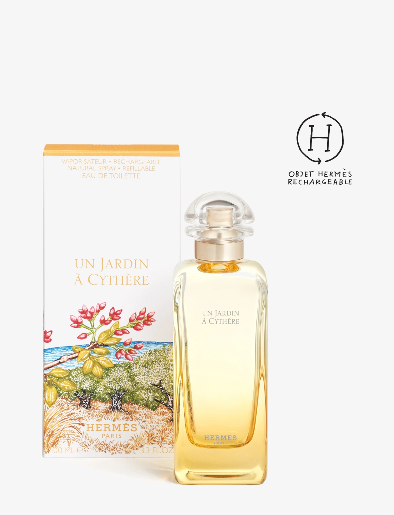 HERMÈS - Un Jardin à Cythère, Eau de Toilette - bliv klar til date night - clear - 2