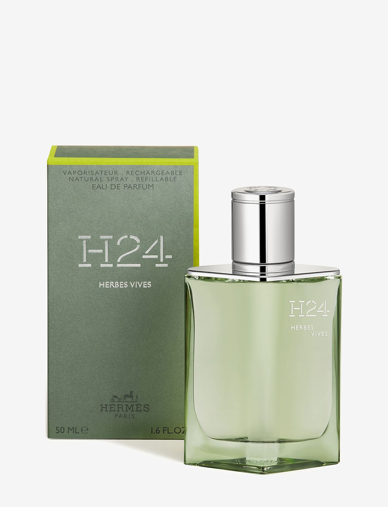 HERMÈS - H24 Herbes Vives, Eau de Parfum - til ham  - clear - 1