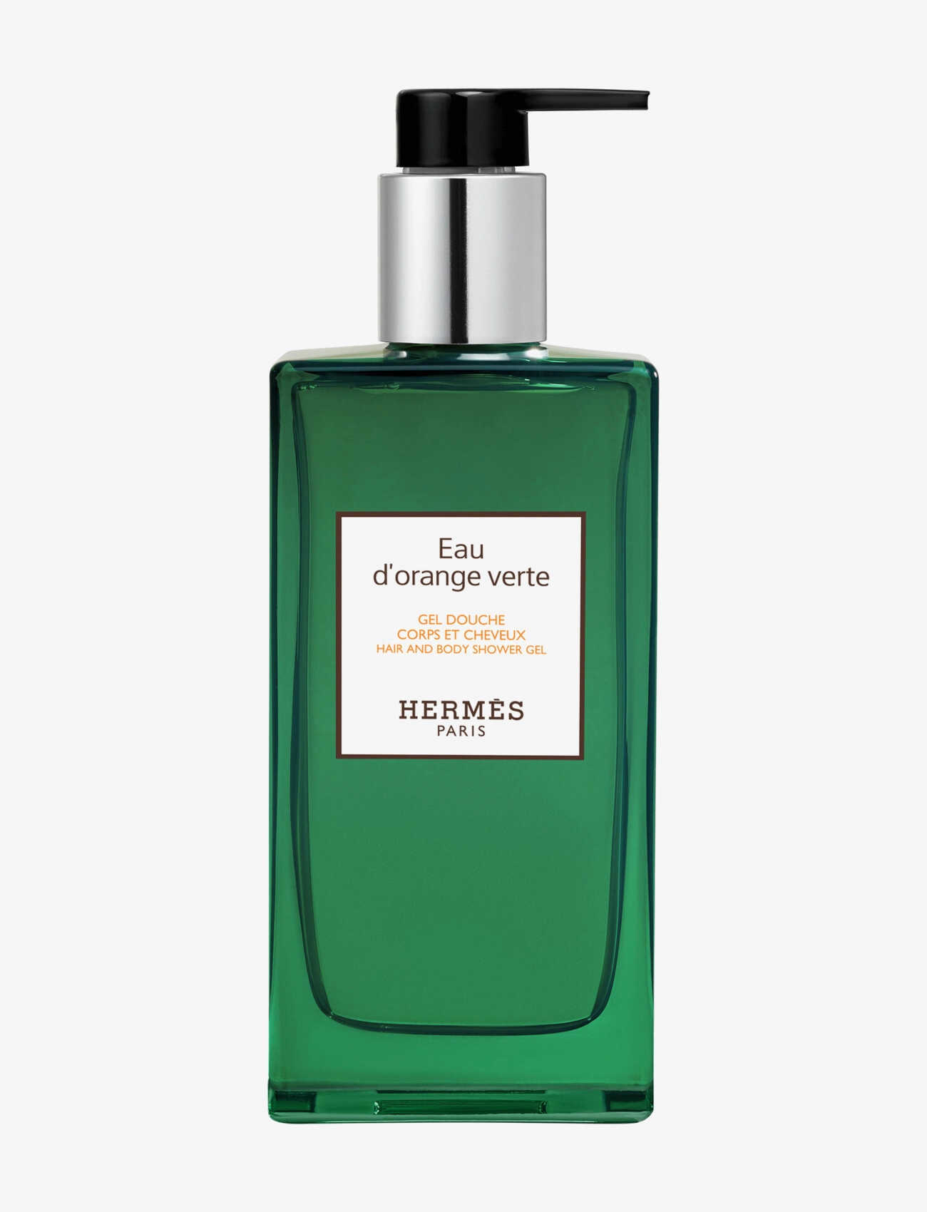 HERMÈS Eau d’Orange Verte, Hair and Body Shower Gel - Shower gel - CLEAR / undefined