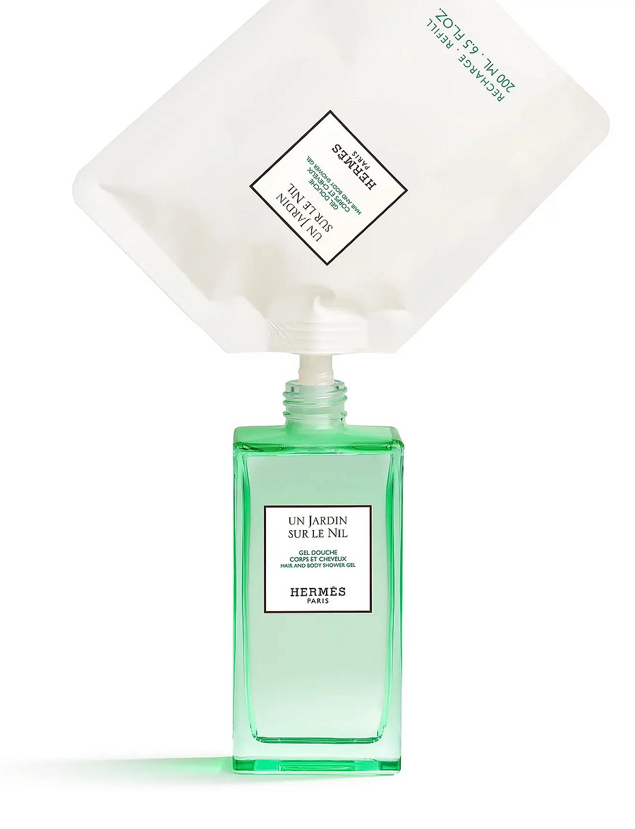 HERMÈS - Un Jardin sur le Nil, Hair and Body Shower Gel - duschgel & duscholjor - clear - 0