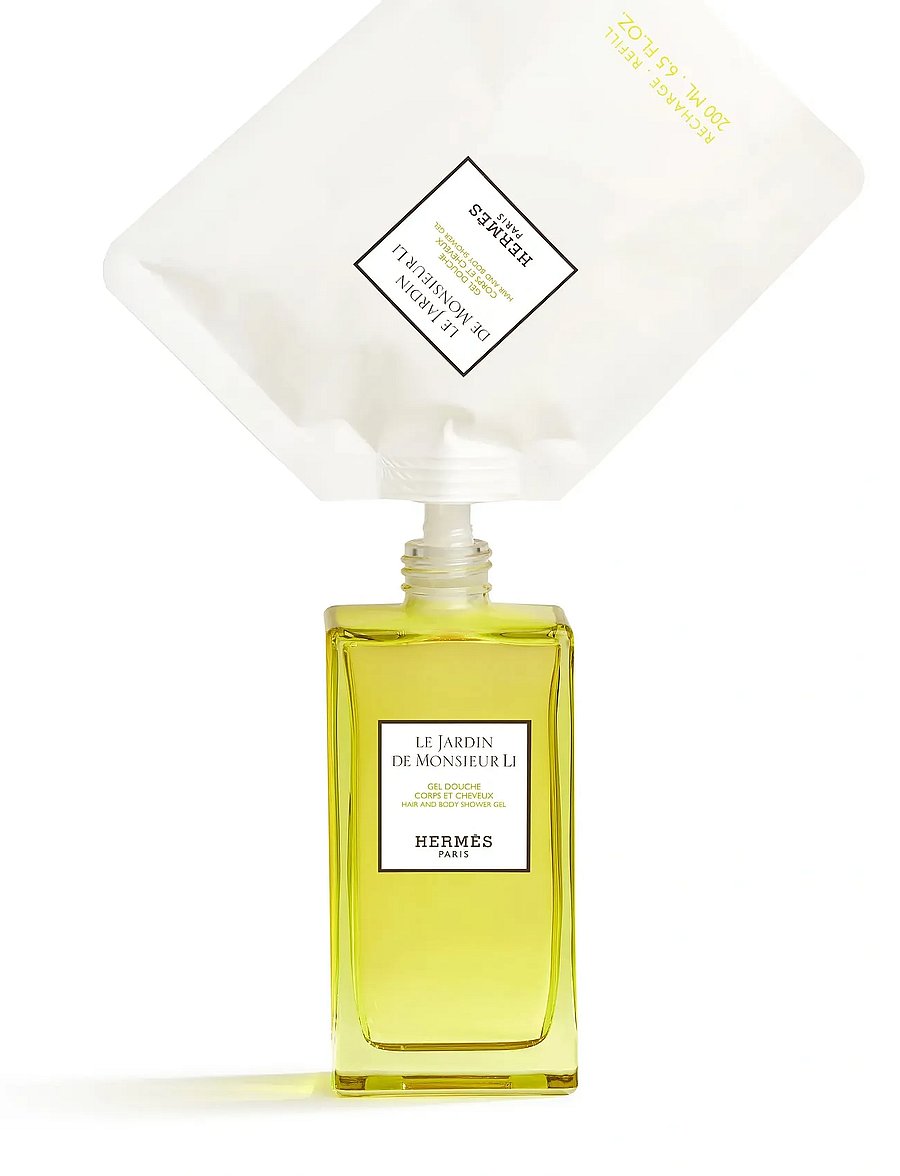 HERMÈS - Le Jardin de Monsieur Li, Hair and Body Shower Gel - duschgel & duscholjor - clear - 0