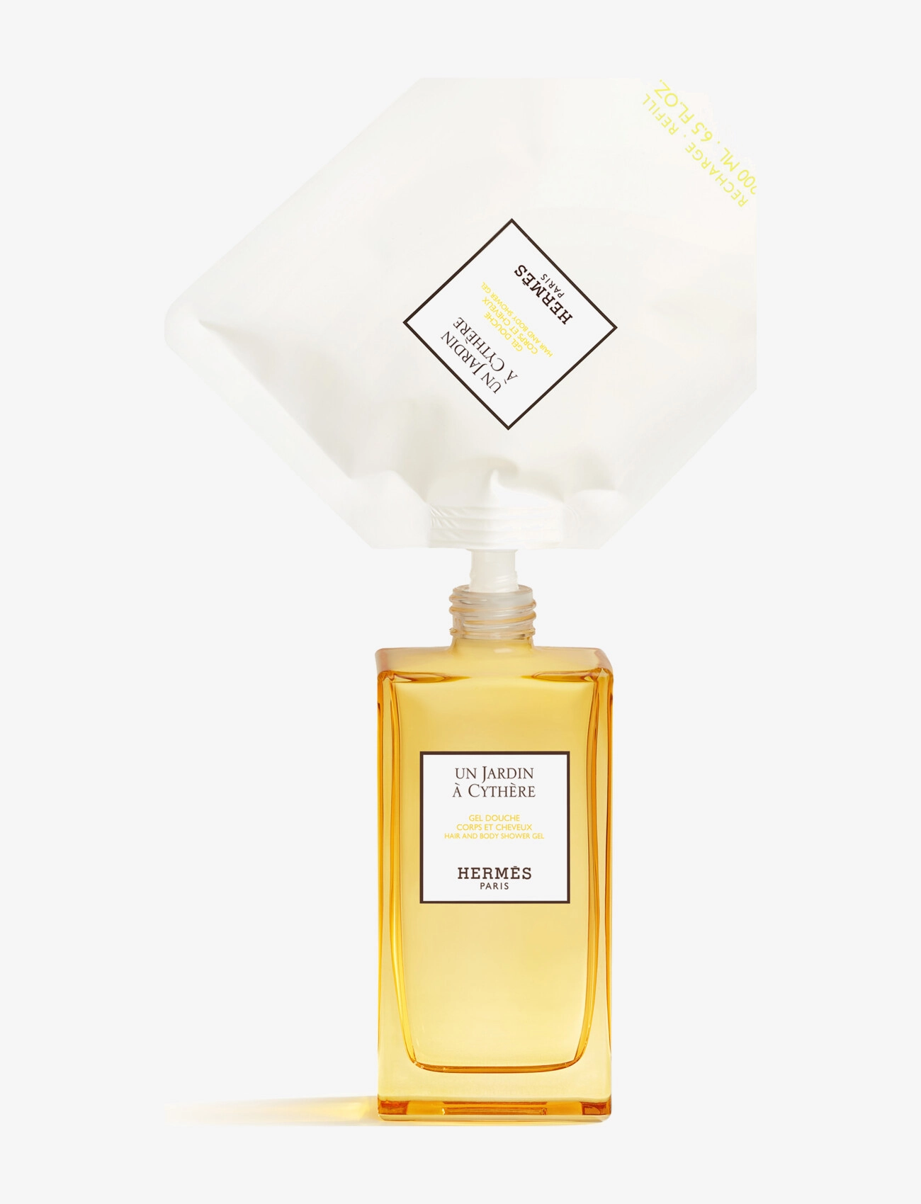 HERMÈS - Un Jardin à Cythère, Hair and Body Shower Gel - shower gel & bruseolier - clear - 2