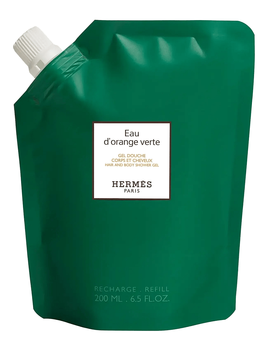 HERMÈS - Eau d’Orange Verte, Hair and Body Shower Gel Refill - duschgel & duscholjor - clear - 1