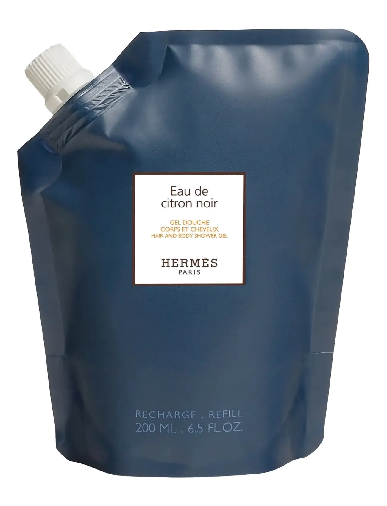 HERMÈS Eau de Citron Noir, Hair and Body Shower Gel Refill - Shower gel - CLEAR / undefined