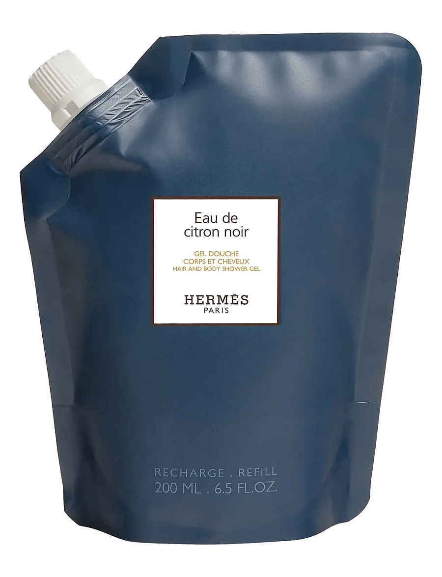 HERMÈS - Eau de Citron Noir, Hair and Body Shower Gel Refill - shower gel & bruseolier - clear - 1