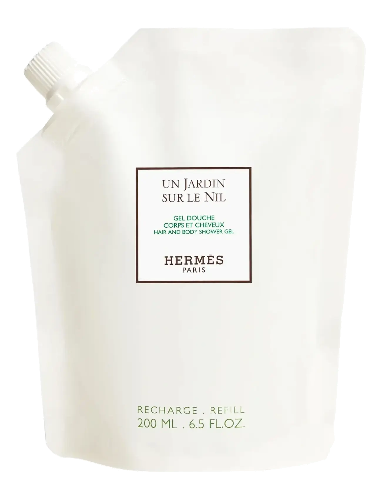 HERMÈS Un Jardin Sur Le Nil, Hair And Body Shower Gel Refill, Kropspleje Refill, Nude, Str: 200 ML