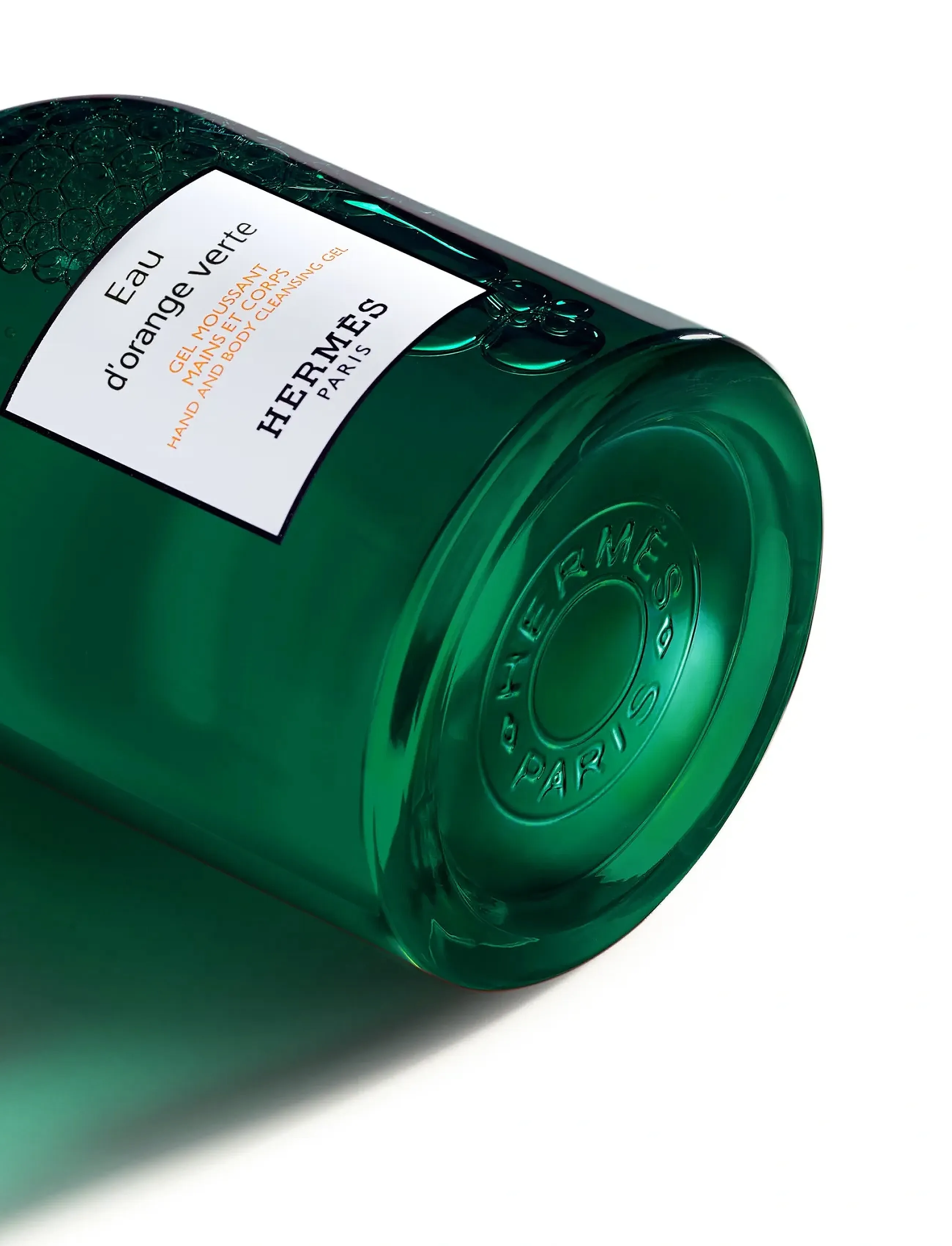 HERMÈS - Eau d’Orange Verte, Hand and Body Cleansing Gel - shower gel & bruseolier - clear - 2