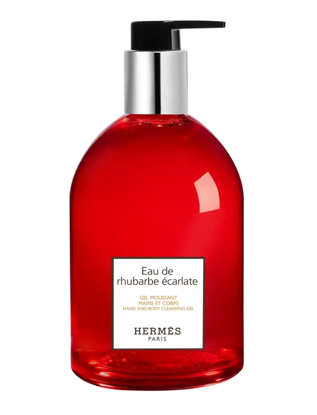 HERMÈS Eau de Rhubarbe Écarlate, Hand and Body Cleansing Gel - Shower gel - CLEAR / undefined
