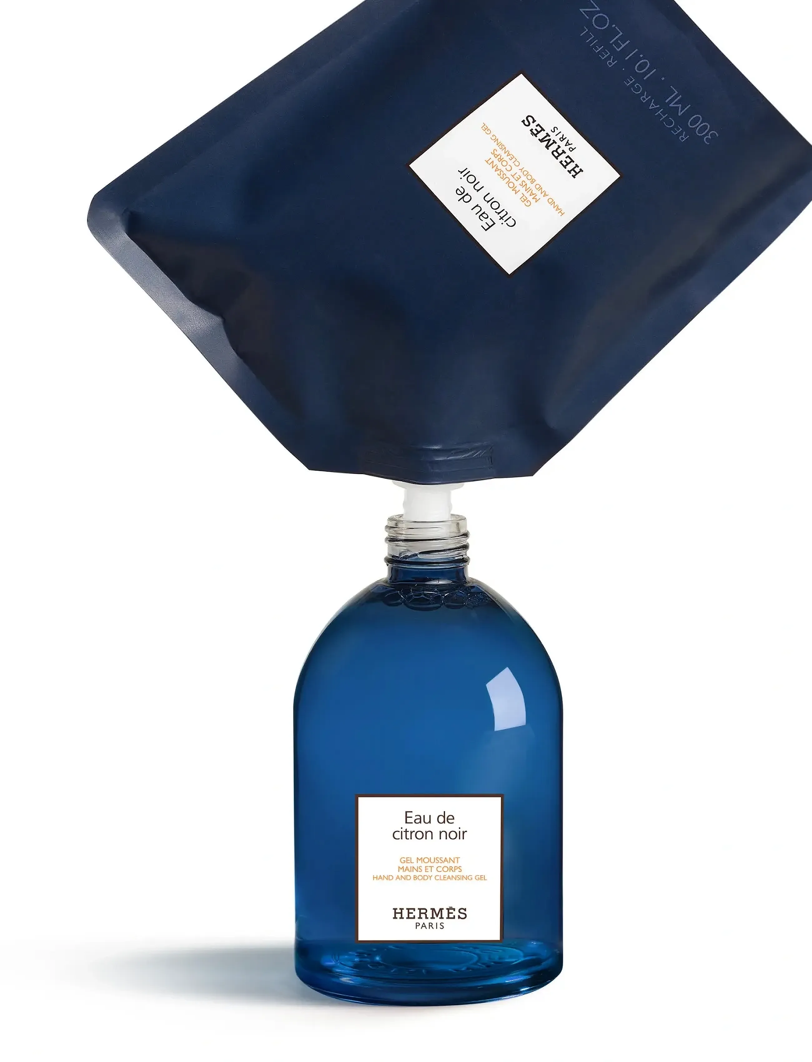 HERMÈS Eau De Citron Noir, Hand And Body Cleansing Gel, 300 ml, Nude, Krop > Bad Og Brusebad, Dame