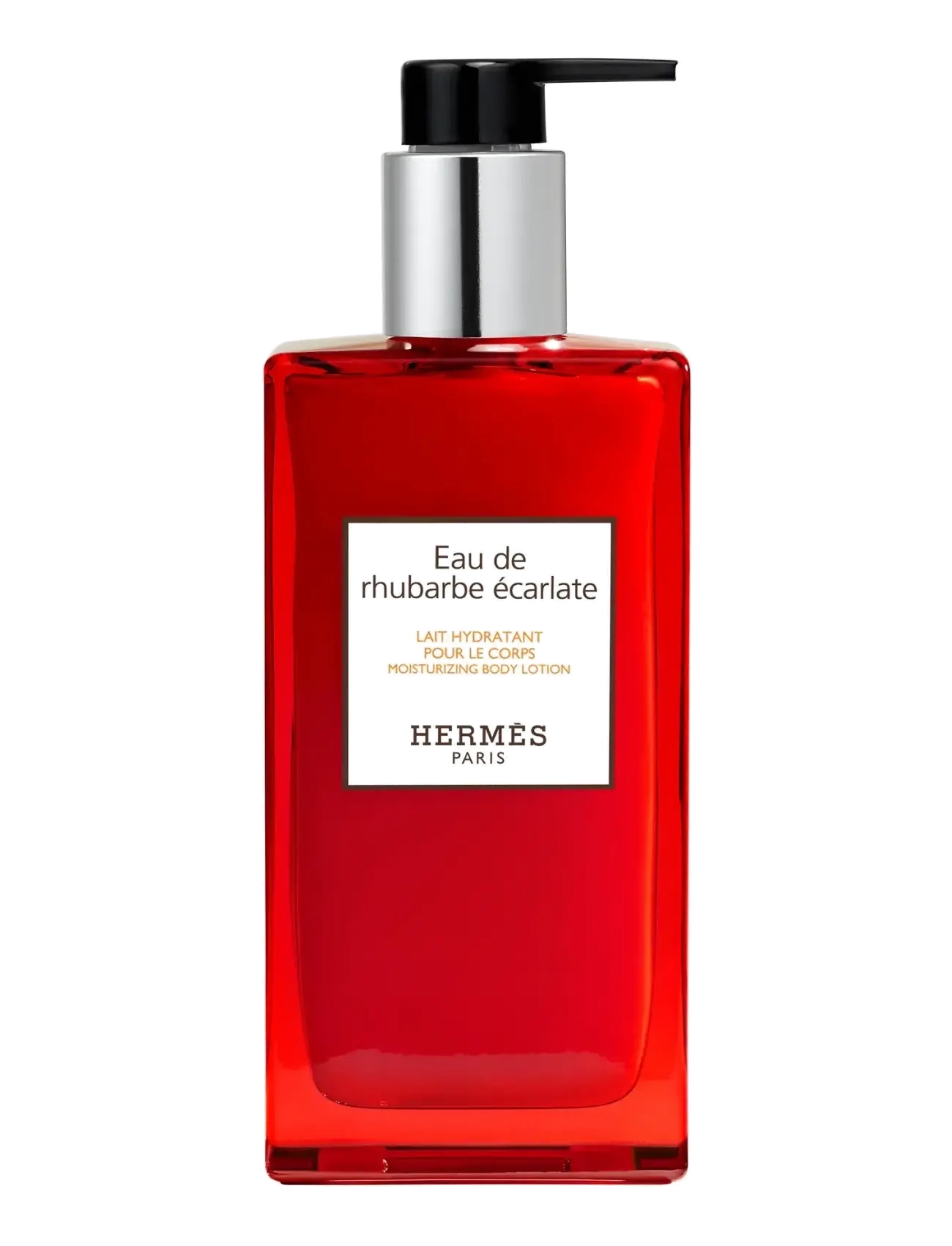 HERMÈS Eau de Rhubarbe Écarlate, Moisturizing Body Lotion - Beauty - CLEAR / undefined