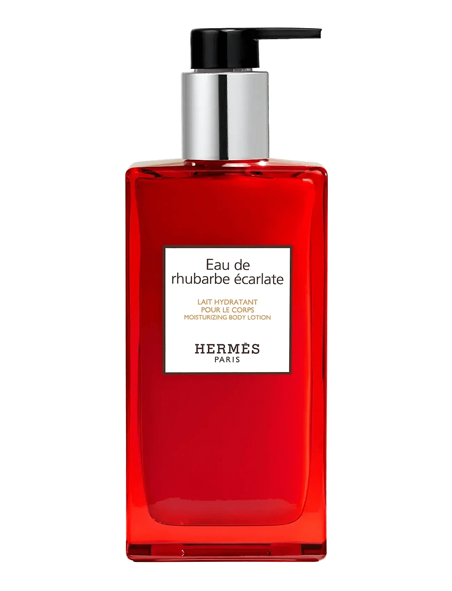 HERMÈS - Eau de Rhubarbe Écarlate, Moisturizing Body Lotion - lotion & creme - clear - 1