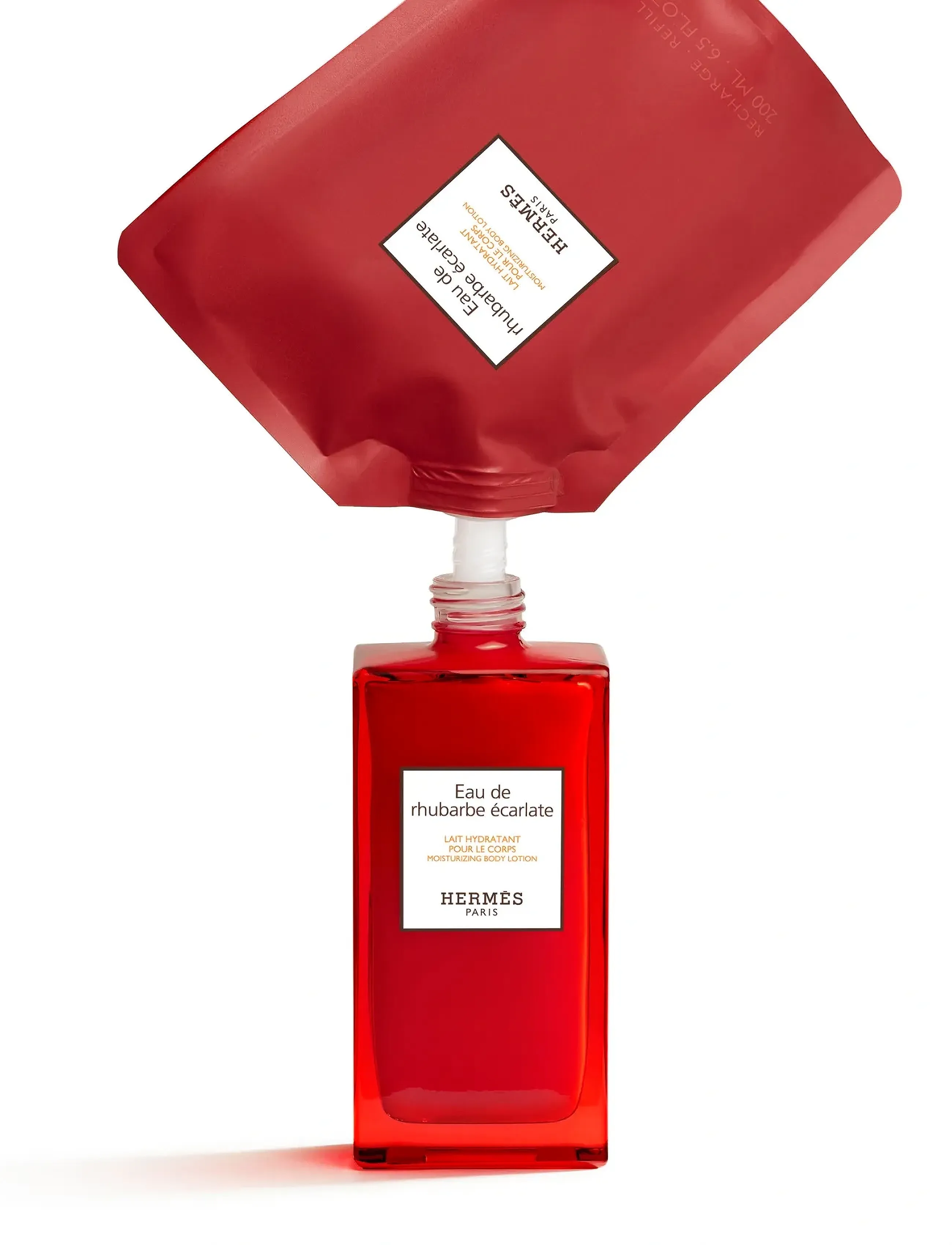 HERMÈS Eau De Rhubarbe Écarlate, Moisturizing Body Lotion, 200 ml, Nude, Kropspleje > Cremer & Lotions & Bodybutter, Dame