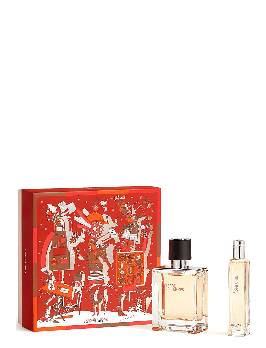 HERMÈS - Terre d'Hermès EDT Set 50ml + 15ml FEH26 - gåvoset - clear - 0