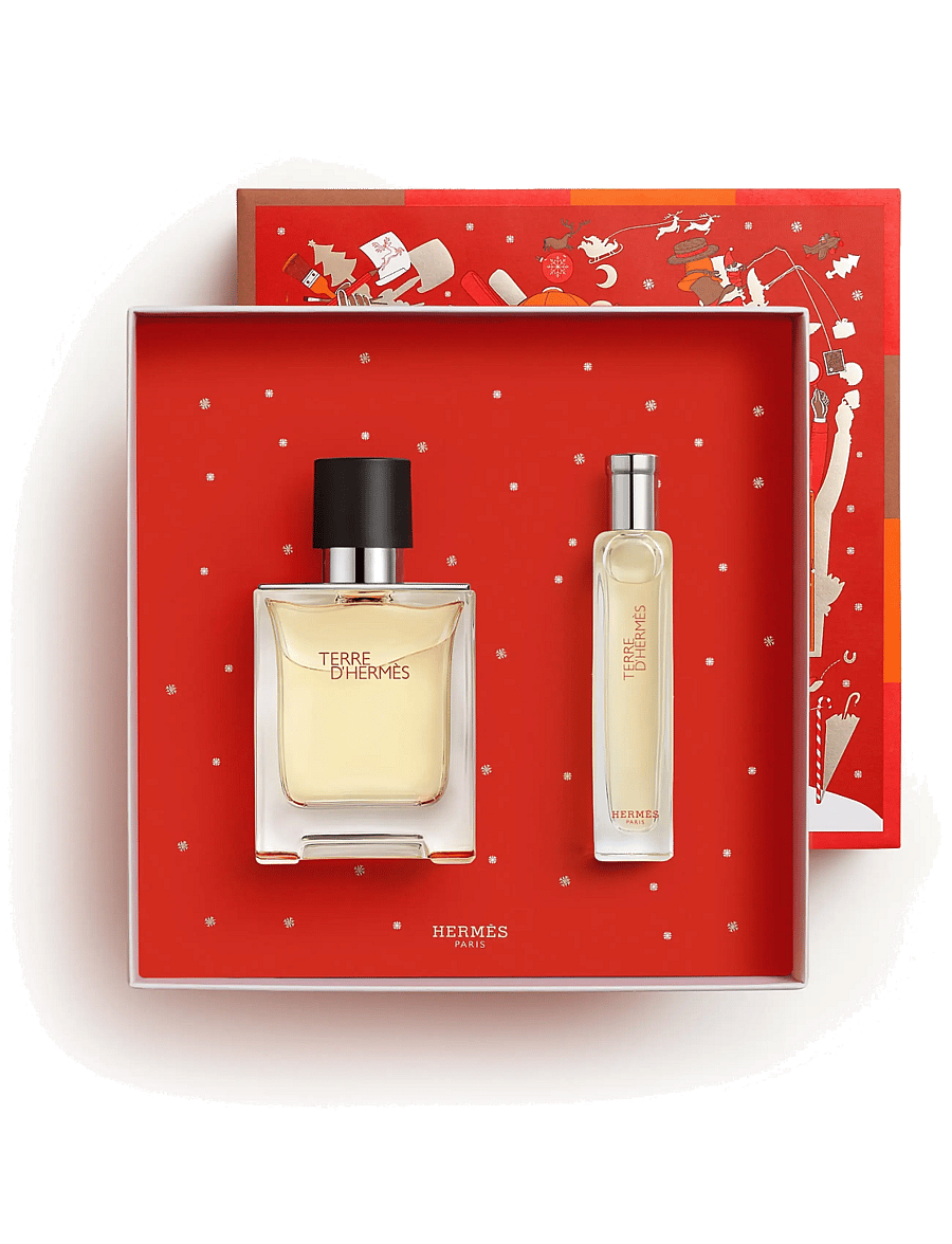 HERMÈS - Terre d'Hermès EDT Set 50ml + 15ml FEH26 - gåvoset - clear - 1