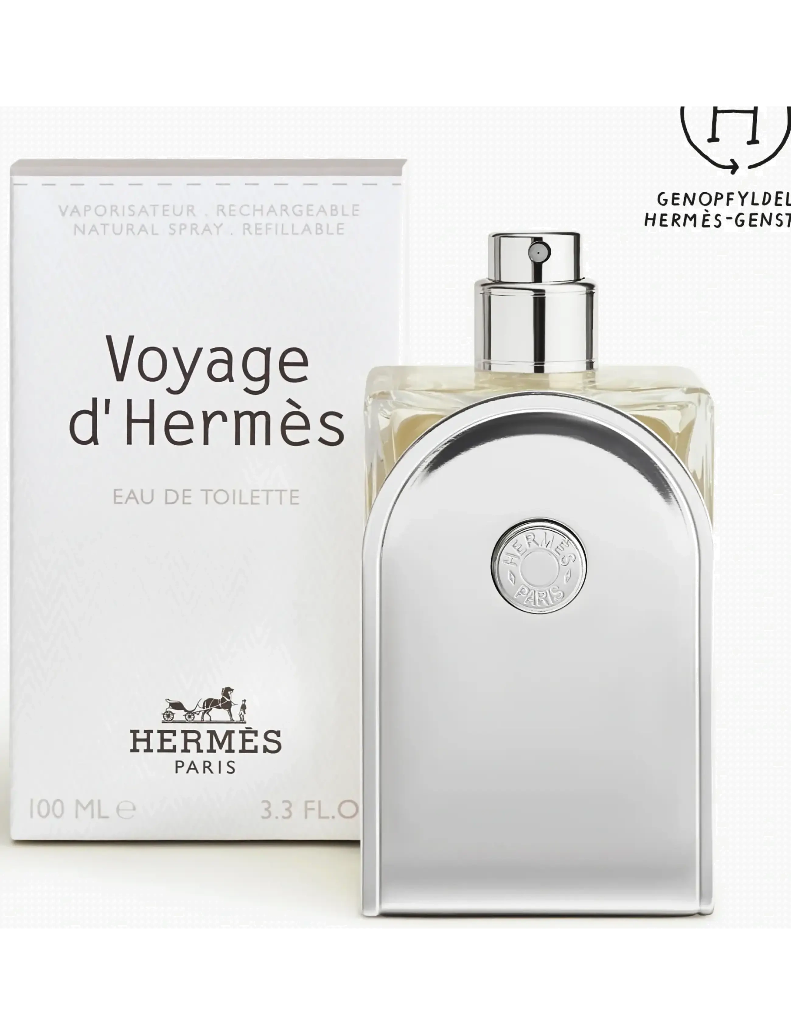 HERMÈS - Voyage d'Hermès, Eau de Toilette - redo för date night - clear - 1