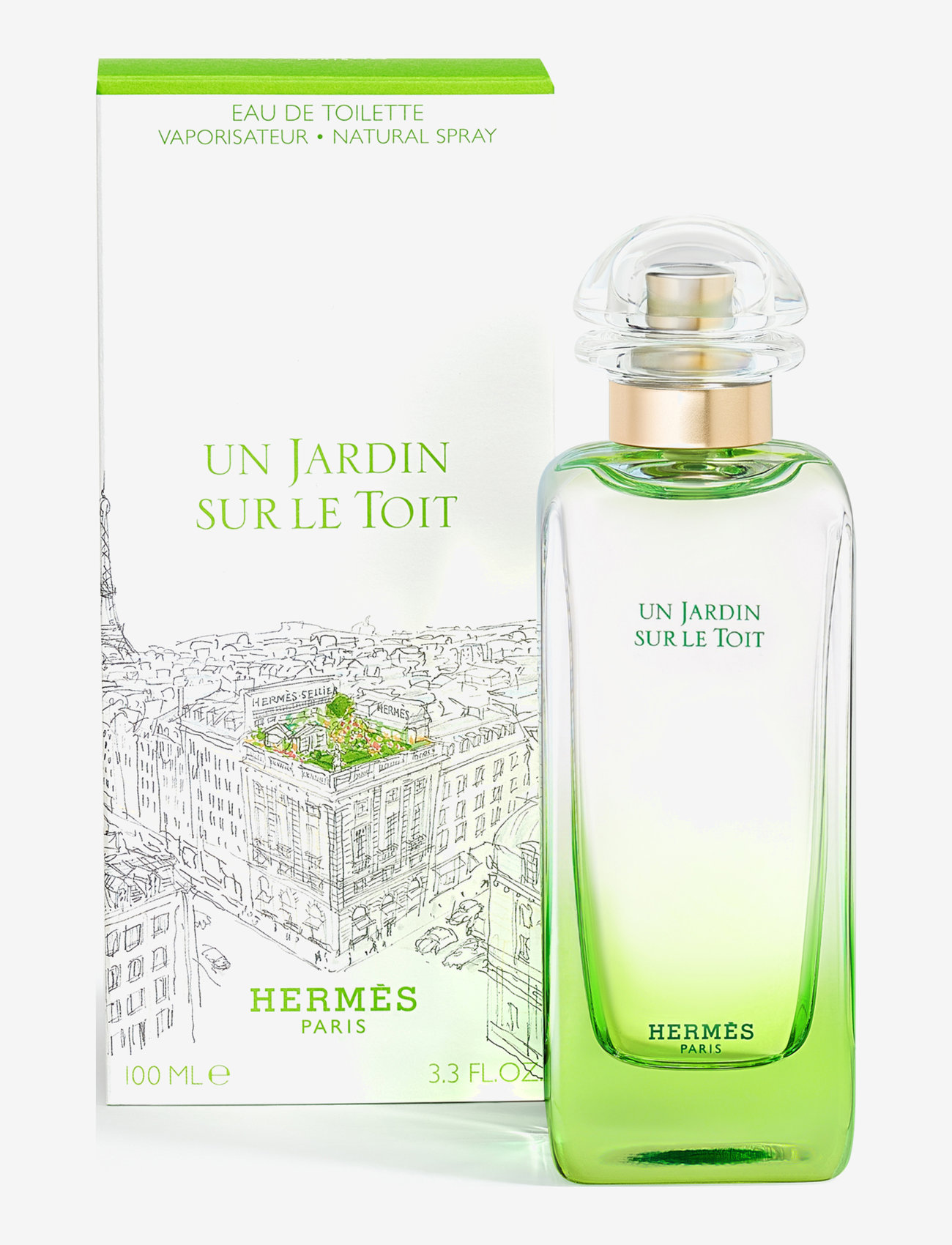 HERMÈS - Un Jardin sur le Toit, Eau de Toilette - til hende  - clear - 2