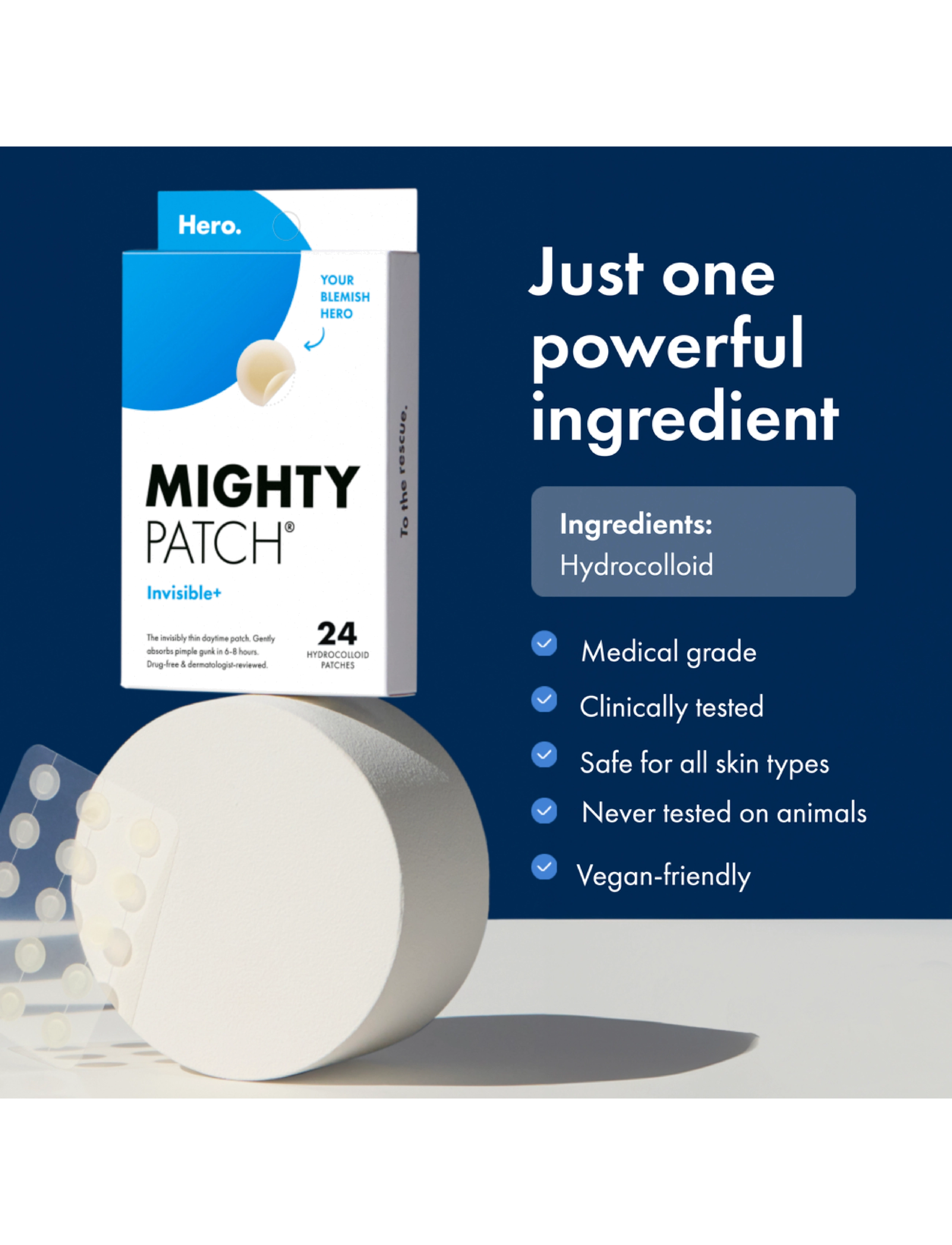 Lindex Hero Mighty Patch Invisible+ rengöring & peeling dam – bild 7