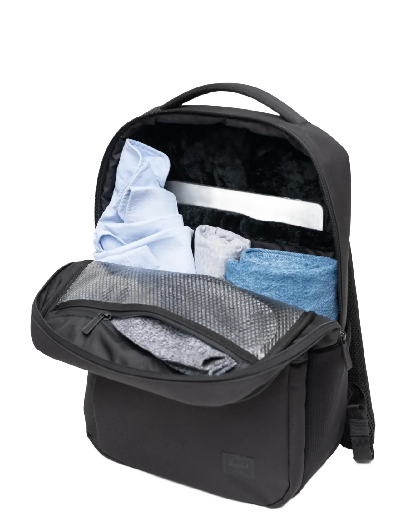 Herschel - Kaslo Daypack Tech - handgepäck-rucksäcke - black - 4