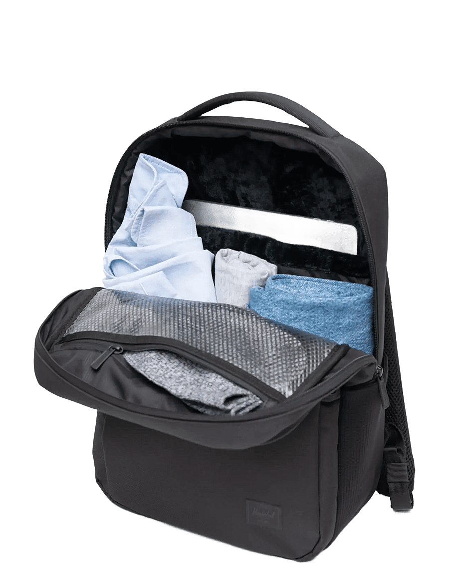 Herschel - Kaslo Daypack Tech - handgepäck-rucksäcke - black - 4