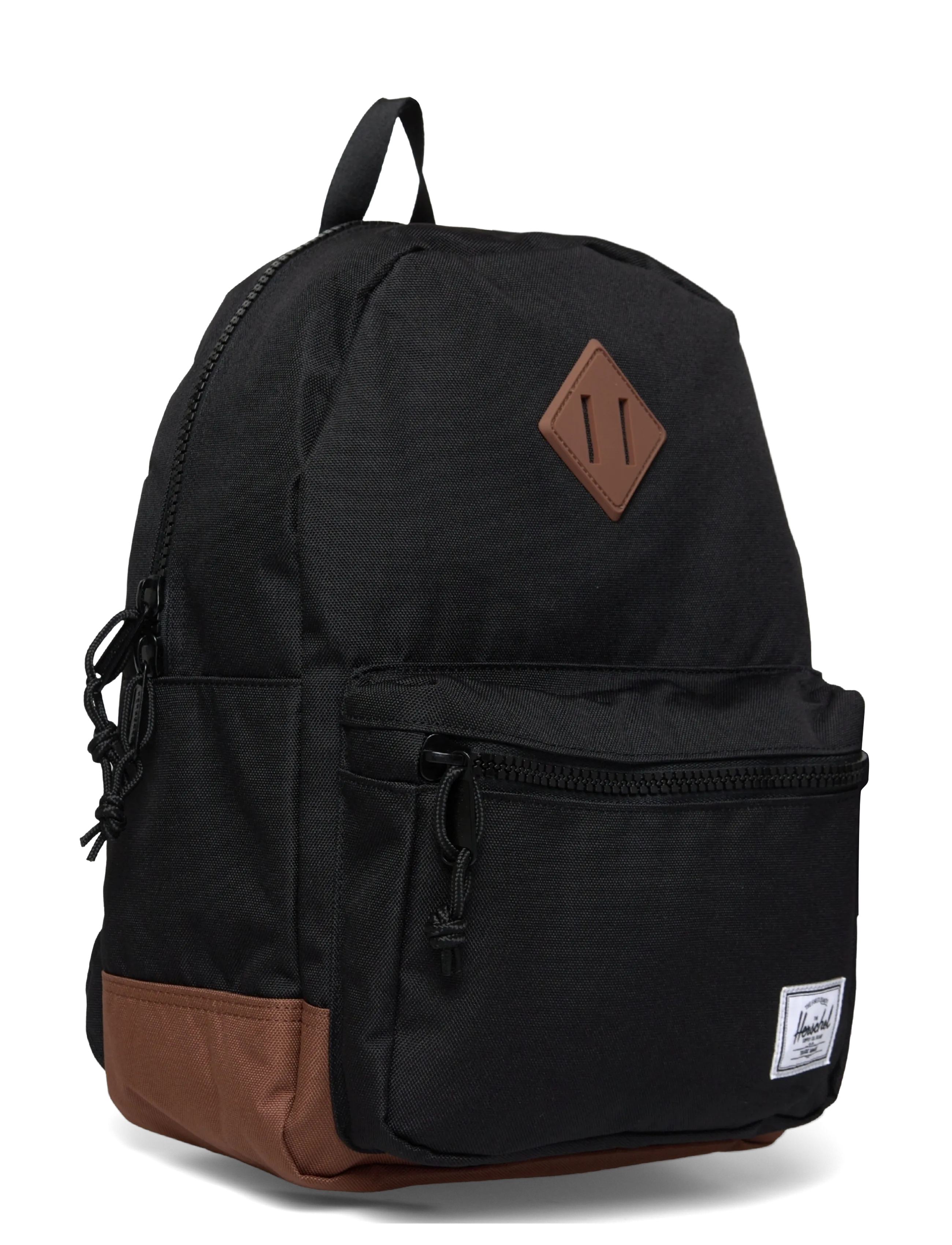 Herschel - Herschel Heritage Kids Backpack - rygsække - black/saddle brown - 2