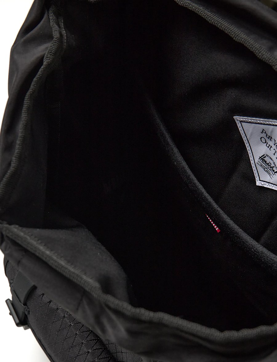 Herschel - Herschel Little America Mid Backpack - alltags-style - black diamond/black - 4