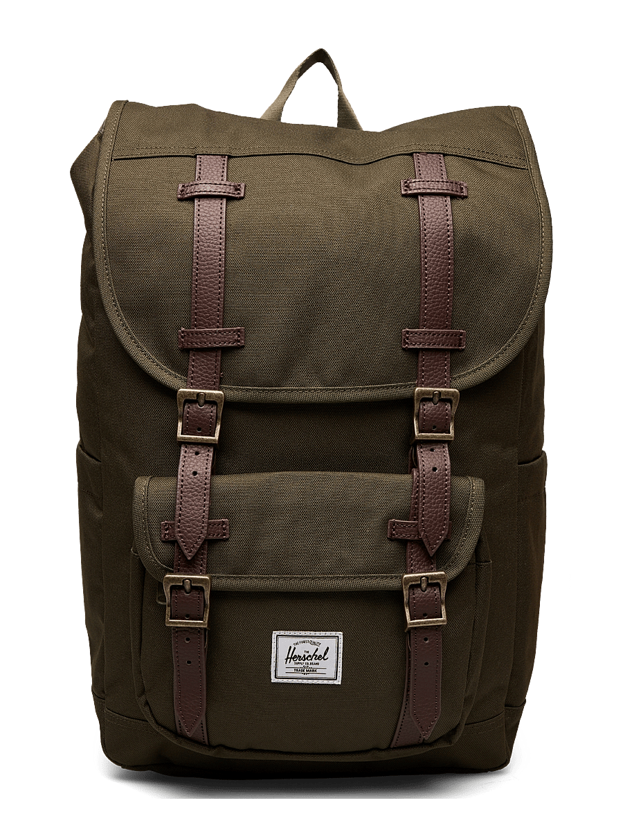 Herschel - Herschel Little America Mid Backpack - alltags-style - ivy green - 0
