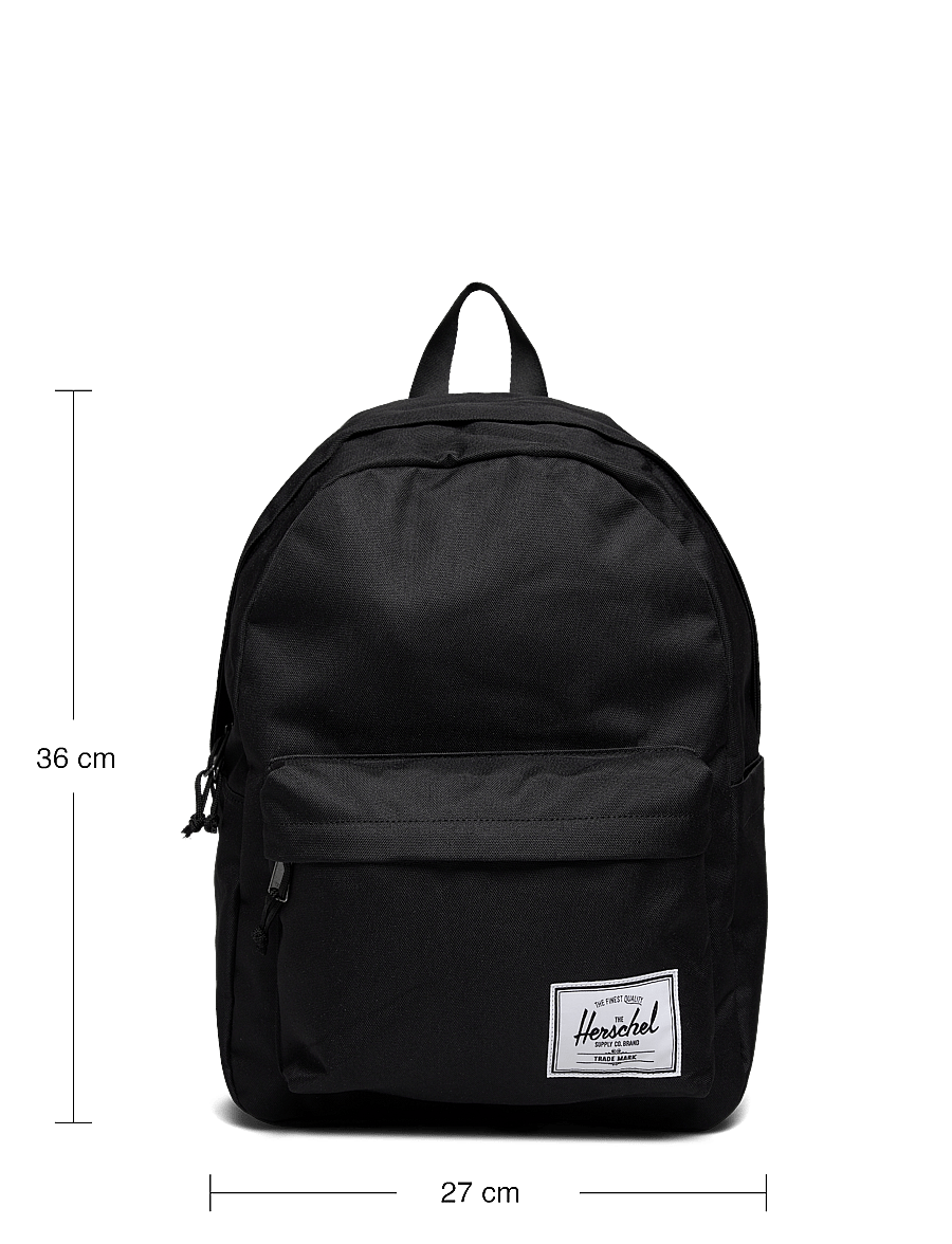 black herschel classic backpack Supply Co | XL 26L making the backpack comfortable to carry even on longer journeys or when fully loaded Herschel Classic Backpack