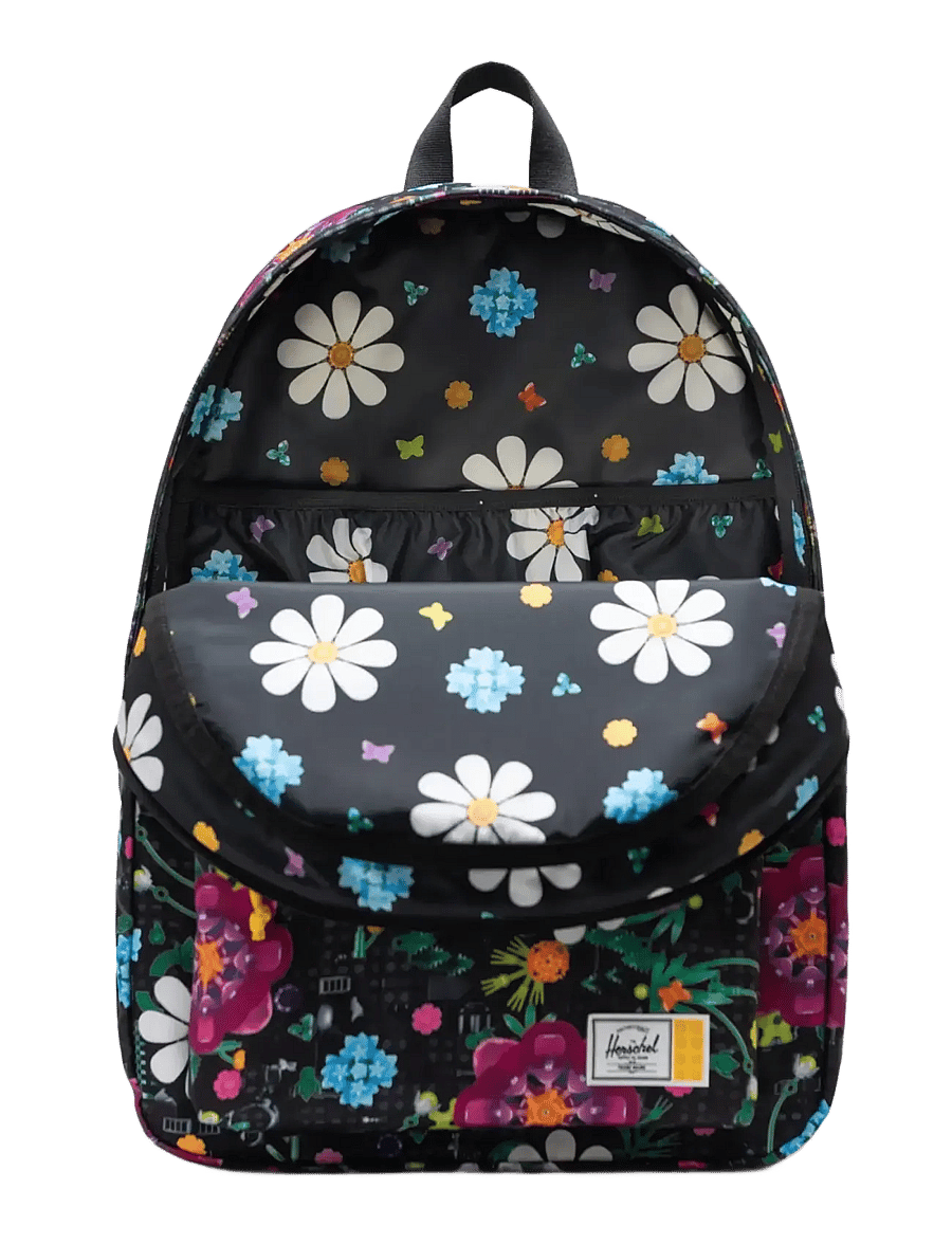 Herschel - LEGO® Herschel Classic™ XL Backpack - rucksäcke - hsc lego® botanical floral blk - 1