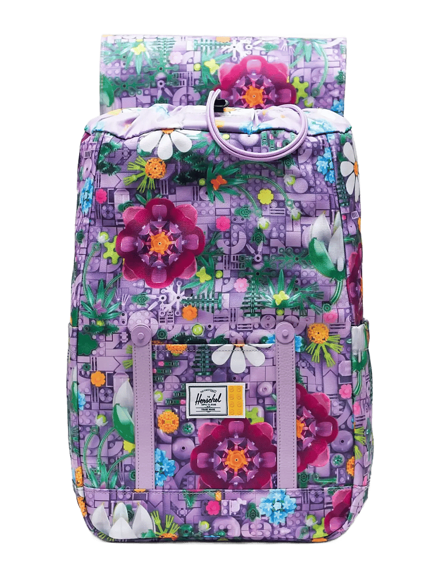 Herschel - LEGO® Herschel Retreat™ Small Backpack - rucksäcke - hsc lego® botanical floral lvn - 1