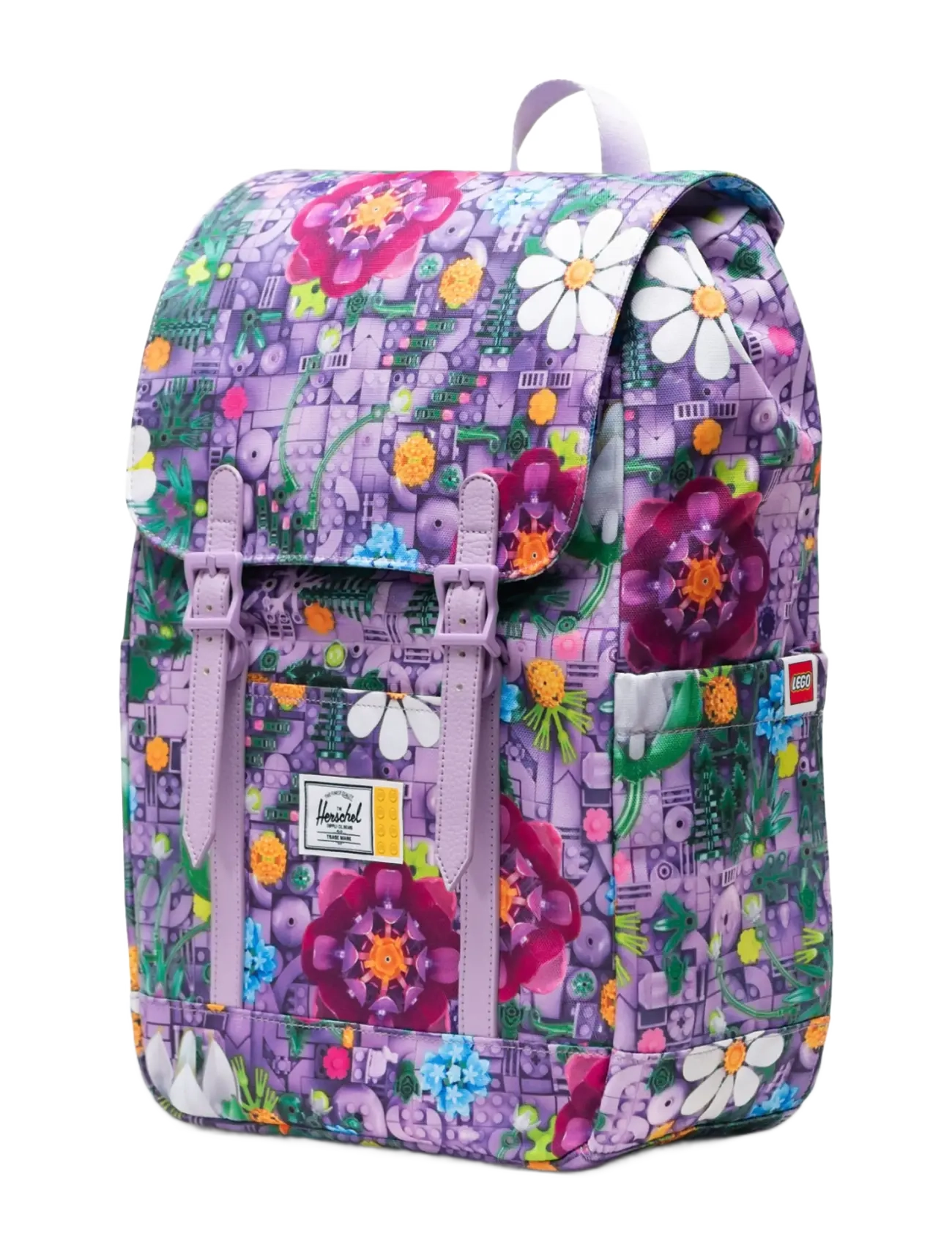 Herschel - LEGO® Herschel Retreat™ Small Backpack - rucksäcke - hsc lego® botanical floral lvn - 3