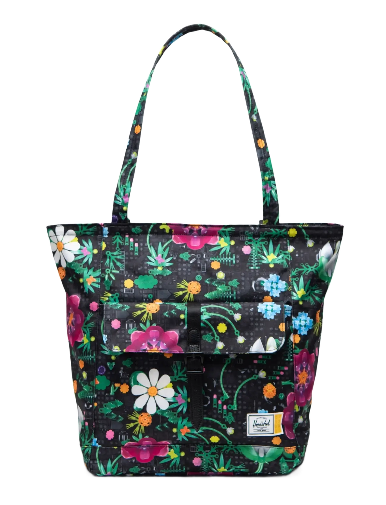Herschel Lego Herschel Retreat Tote, Kinder, Gemusterte Tragetasche, Schwarz, Gr.ONE SIZE