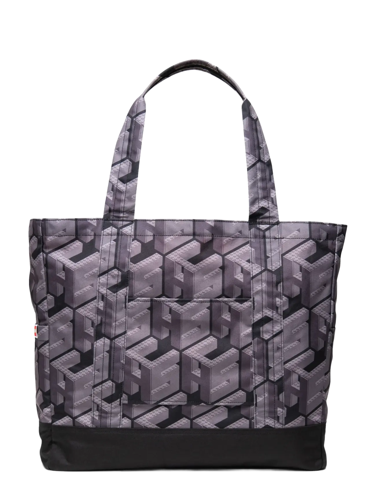 Herschel - LEGO® Herschel Heritage™ XL Tote - kandekotid ja väikesed kotid - hsc lego® monogram black - 1