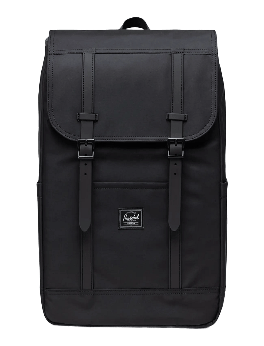 Herschel - Herschel Retreat™ Backpack Twill - business-rucksäcke - black/grey - 0