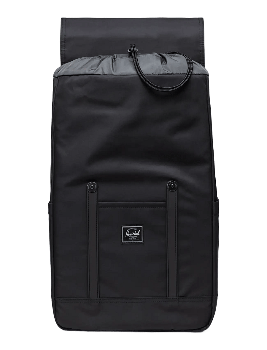 Herschel - Herschel Retreat™ Backpack Twill - business-rucksäcke - black/grey - 1