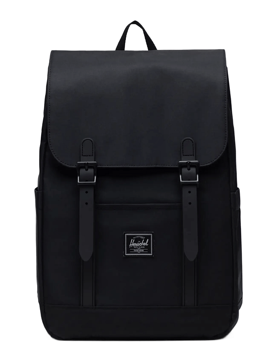 Herschel - Herschel Retreat™ Small Backpack Twill - business-rucksäcke - black/grey - 0