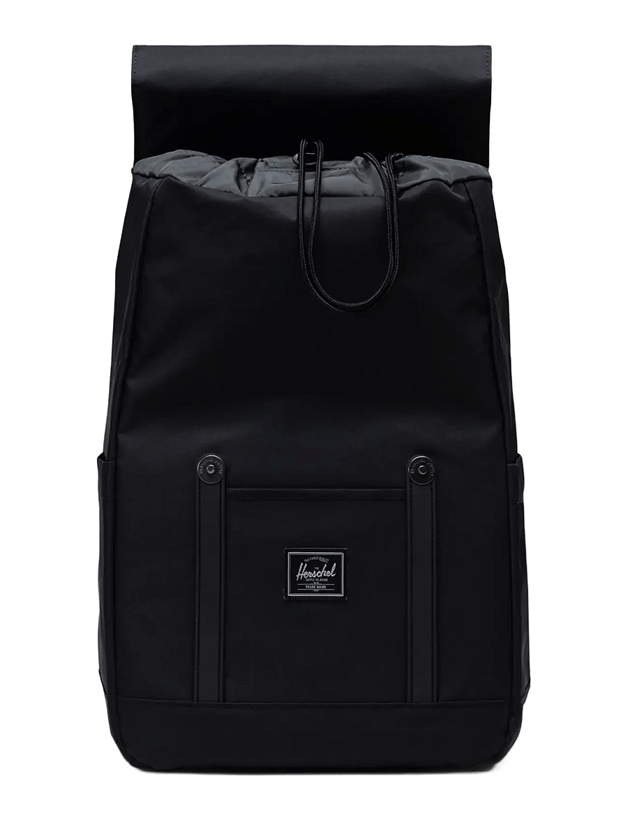 Herschel - Herschel Retreat™ Small Backpack Twill - business-rucksäcke - black/grey - 1