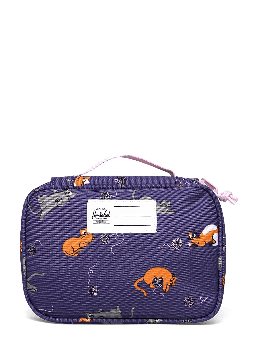 Herschel - Herschel Heritage Pencil Case Little Herschel - pinalid - playing cats - 1