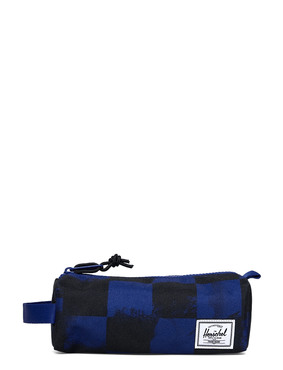 Herschel - Settlement Pencil Case Little Herschel - pennfodral - stencil check sodalite blue - 0