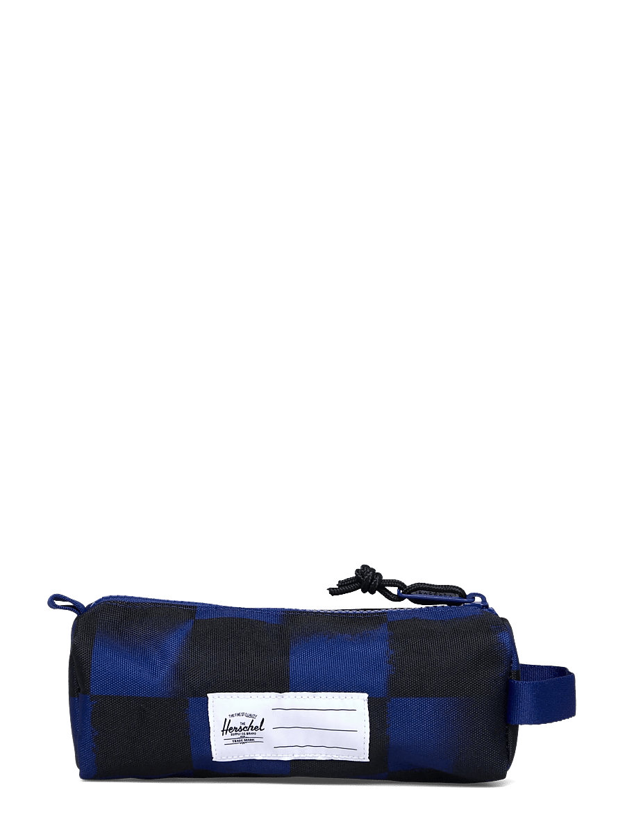 Herschel - Settlement Pencil Case Little Herschel - pennfodral - stencil check sodalite blue - 1