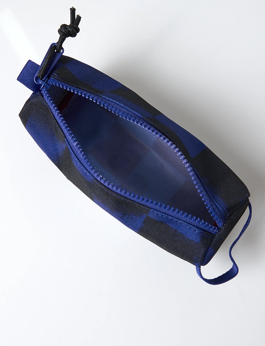 Herschel - Settlement Pencil Case Little Herschel - pennfodral - stencil check sodalite blue - 5