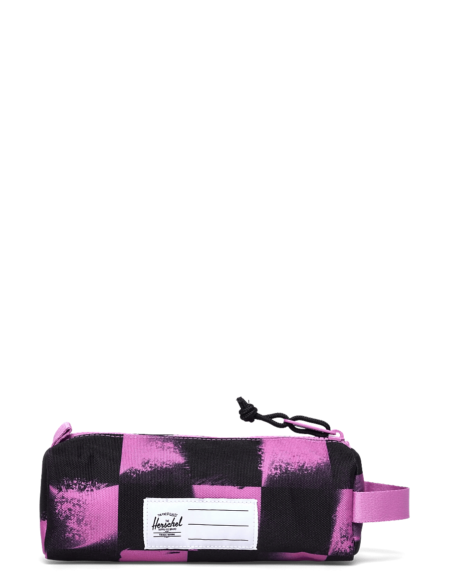 Herschel - Settlement Pencil Case Little Herschel - pennfodral - stencil check opera mauve - 1